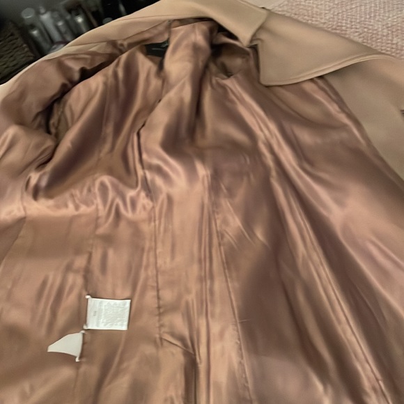 BCBG Maxazria camel/tan pea coat - Picture 6 of 7